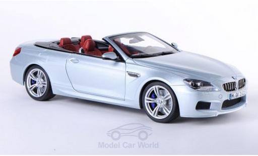Modelauto Bmw M6 Cabriolet (F12) grijs 2012 1/18 Paragon