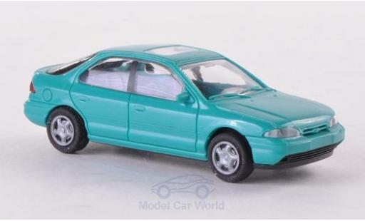 Modelauto Ford Mondeo Flie&Atilde;�heck MKI turquoise 1994 zonder Vitrine 1/87 Rietze