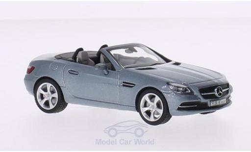 Modelauto Mercedes SLK Base SLK-Klasse (R172) metallic grijs 2011 1/43 Schuco