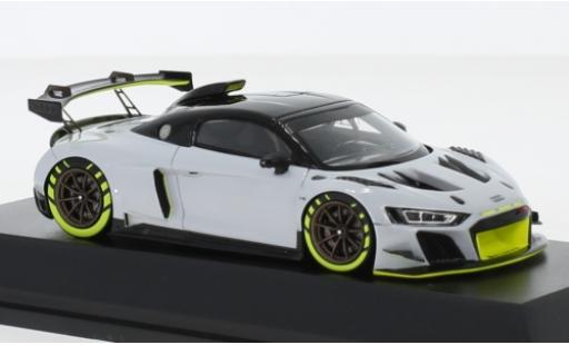 Modelauto Audi R8 lms GT2 metallic grijs/zwart 2020 v&Atilde;&copy;hicule de pr&Atilde;&copy;sentation 1/43 Spark