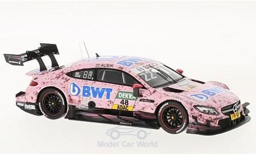 Modelauto Mercedes C DTM AMG C63 No.22 2017 L.Auer 1/43 Spark