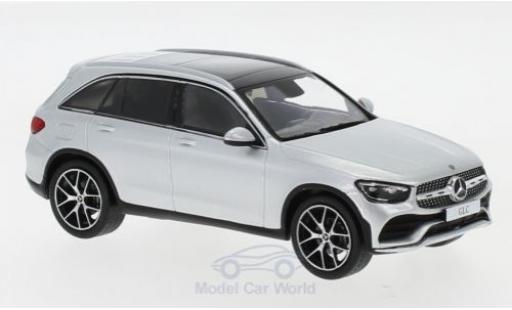 Modelauto Mercedes GLC Base (X253) Mopf grijs 2019 1/43 Spark