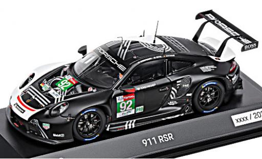 Modelauto Porsche 911 RSR (991.2) No.92 24h Le Mans 2020 M.Christensen/K.Estre/L.Vanthoor 1/43 Spark