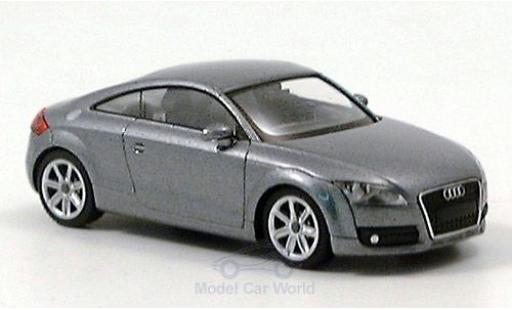 Modelauto Audi TT coupe metallic grijs 2006 1/87 Wiking