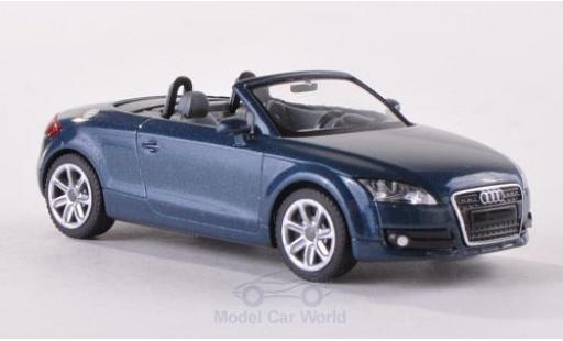 Modelauto Audi TT roadster (8J) metallic blauw 2007 1/87 Wiking