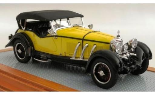 Modelauto Mercedes S Base S-Type 26/180 Sports Tourer Buhne geel/zwart 1928 sn35920 Gl&Atilde;&curren;ser 1/43 Ilario