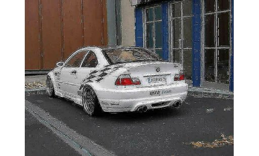 Bmw M3 coupe 1/18 Kyosho tuning E46 drift modelauto