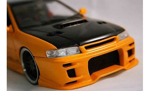 Subaru Impreza Type R 1/18 Autoart gt turbo sti oranje modelauto