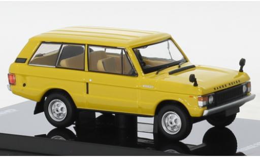 Modelauto Land Rover Range Rover Classic geel RHD 1/64 INNO64