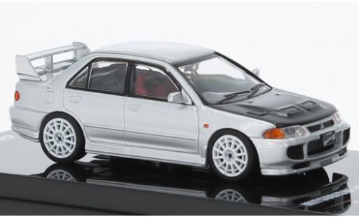 Modelauto Mitsubishi Lancer Evolution III EVO d/zwart RHD 1/64 INNO64