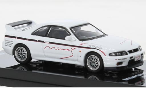 Modelauto Nissan Skyline R33 GT-R N1 () Tuned by Mines wit RHD 1/64 INNO64
