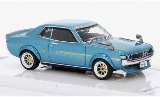 Modelauto Toyota Celica Base 1600 GT (TA22) metallic blauw RHD 1/64 INNO64