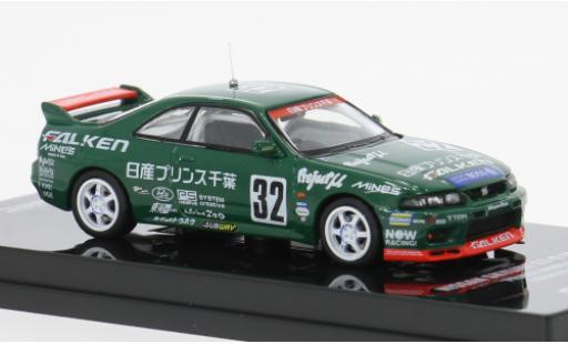 Modelauto Nissan Skyline R33 GT-R () Super Taikyu 24h Tokachi 1996 Prince Chiba Falken #32 1/64 INNO64