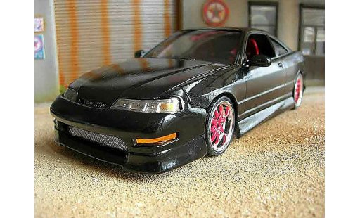 Honda Integra Type R 1/18 Hot Wheels jdm zwart modelauto