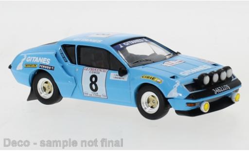 Modelauto Alpine A310 rallye No.8 Gitanes Tour de Corse 1976 J.Ragnotti/J.Jaubert 1/43 IXO