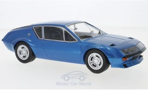 Modelauto Alpine A310 rallye Renault A 310 metallic blauw 1974 1/18 IXO
