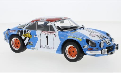 Modelauto Alpine A110 rallye Renault No.1 Rally WM Tour de Corse 1973 J-P.Nicolas/M.Vial 1/18 IXO