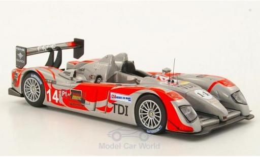 Modelauto Audi R10 course TDI No.14 24h Le Mans 2010 C.Bouchut 1/43 IXO