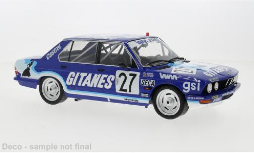 Modelauto Bmw 528 etcc i (E28) No.27 24h Spa 1982 1/18 IXO