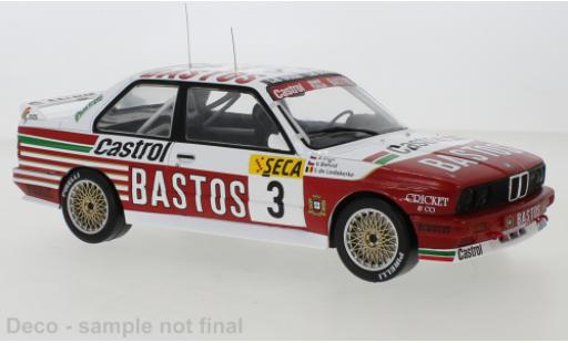 Modelauto Bmw M3 course (E30) No.3 24h Spa 1991 S.de Liedekerke/B.Enge/V.Bervid 1/18 IXO