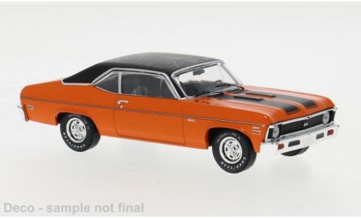 Modelauto Chevrolet Nova SS oranje/zwart 1971 1/43 IXO