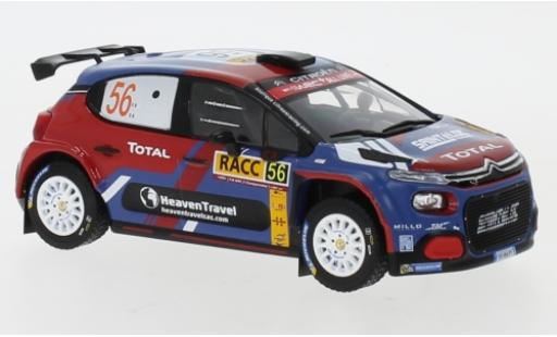 Modelauto Citroen C3 R5 No.56 Rally WM Rally Catalunya 2019 E.Camilli/B.Eillas 1/43 IXO