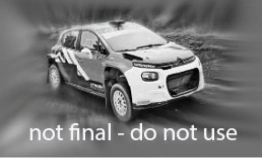 Modelauto Citroen C3 WRC Rally2 Rally Fafe Test 2025 1/43 IXO