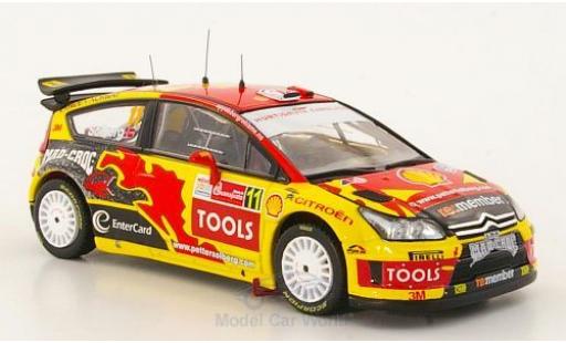 Modelauto Citroen C4 WRC No.11 Rally WM Rally Mexico 2010 P.Solberg/D.Mills 1/43 IXO
