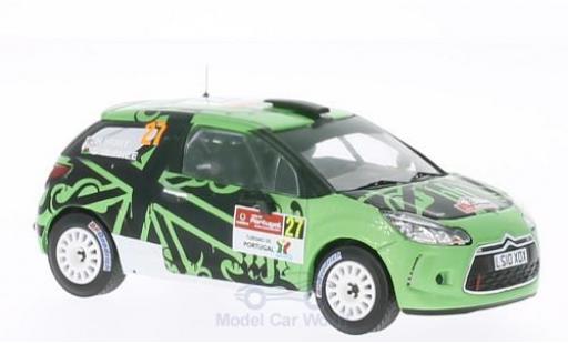 Modelauto DS Automobiles DS3 R3 Citroen No.27 Rally Portugal 2011 1/43 IXO