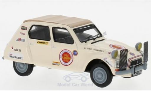 Modelauto Citroen Dyane course Raid Paris - Kabul 1970 1/43 IXO