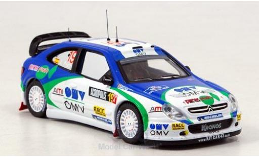 Modelauto Citroen Xsara WRC No.19 Rally Acropolis 2005 Pons/del Barrio 1/43 IXO