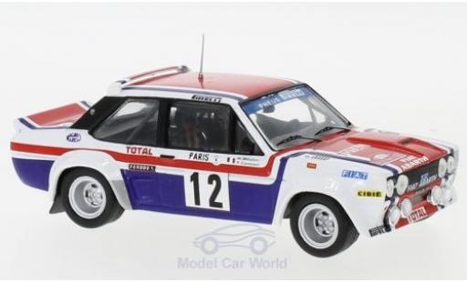 Modelauto Fiat 131 Abarth No.12 Rally WM Rally Monte Carlo 1979 M.Mouton/F.Conconi 1/43 IXO