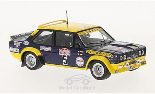 Modelauto Fiat 131 Abarth No.5 Olio Rally WM Rally San Remo 1977 W.R&Atilde;&para;hrl/W.Pitz 1/43 IXO