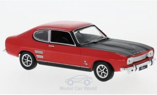 Modelauto Ford Capri 1700 MKI GT rood/zwart 1970 1/43 IXO