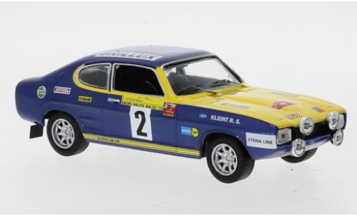 Modelauto Ford Capri Rally No.2 DM Baltic 1972 W.R&Atilde;&para;hrl/J.Berger 1/43 IXO
