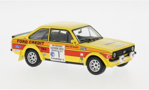 Modelauto Ford Escort RS 1800 MK II Rally Southern Cross 1979 #1 1/43 IXO