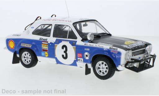 Modelauto Ford Escort RS 1600 MkI RHD No.3 Safari Rally 1973 V.Preston Jr./B.Smith 1/18 IXO