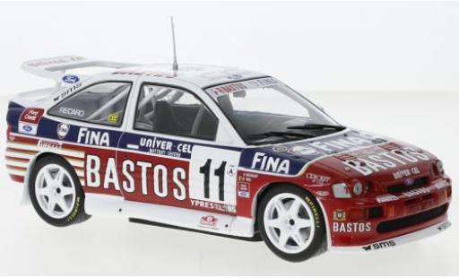 Modelauto Ford Escort Cosworth RS No.11 Bastos 24h Ypres 1995 1/24 IXO