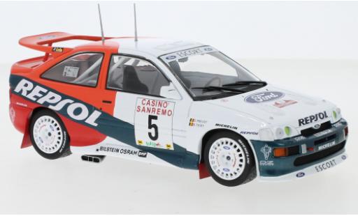 Modelauto Ford Escort Cosworth RS No.5 Repsol Rally WM Rally San Remo 1996 B.Thiry/S.Prevot 1/24 IXO