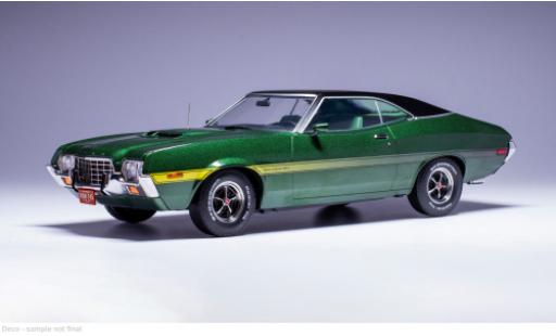 Modelauto Ford Gran Torino Gran Torino Sport metallic groen 1972 1/18 IXO