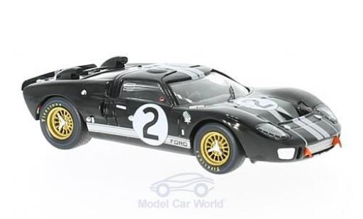 Modelauto Ford GT40 Mk II GT 40 No.2 24h Le Mans 1966 C.Amon/B.McLaren 1/43 IXO