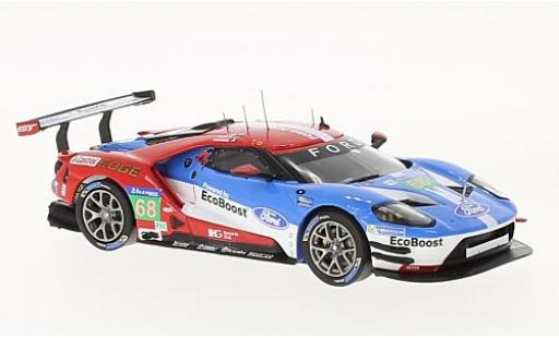 Modelauto Ford GT GTE No.68 E PRO 24h Le Mans 2016 S.Bourdais/J.Hand/D.Muller 1/43 IXO
