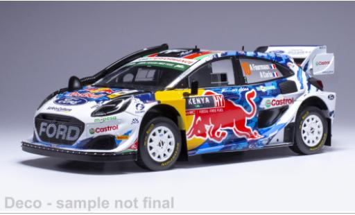 Modelauto Ford Puma Rally1 Rally 1 No.16 WRC Safari Rally Kenia 2024 1/18 IXO