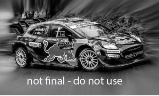 Modelauto Ford Puma Rally1 WRC Rally Monte Carlo 2025 #13 1/18 IXO