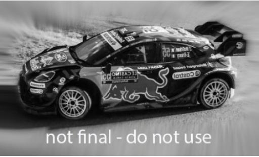 Modelauto Ford Puma Rally1 WRC Rally Monte Carlo 2025 #55 1/18 IXO