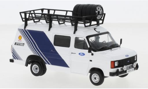 Modelauto Ford Transit Kastenwagen MkII Motorsport 1986 Assistance 1/43 IXO