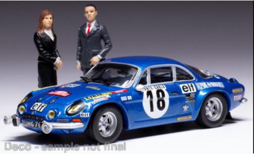 Modelauto Renault 18 Base Alpine 00 S No. Rally Monte Carlo 1973 1/43 IXO