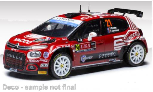 Modelauto Citroen C3 WRC Rally 2 No.21 WRC2 Rally Ypern 2022 1/43 IXO