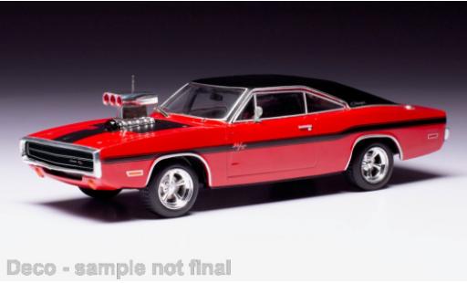 Modelauto Dodge Charger R/T rood 1970 1/43 IXO