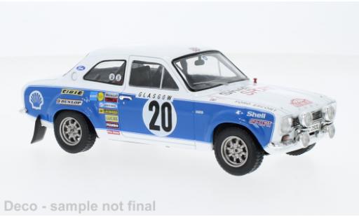 Modelauto Ford Escort RS 1600 MK I No.20 Rally WM Rally Monte Carlo 1973 1/24 IXO